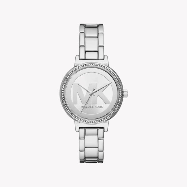 Michael Kors Women's Silver Stainless Steel Watch, Silver Dial | Mko1053 by i-watch