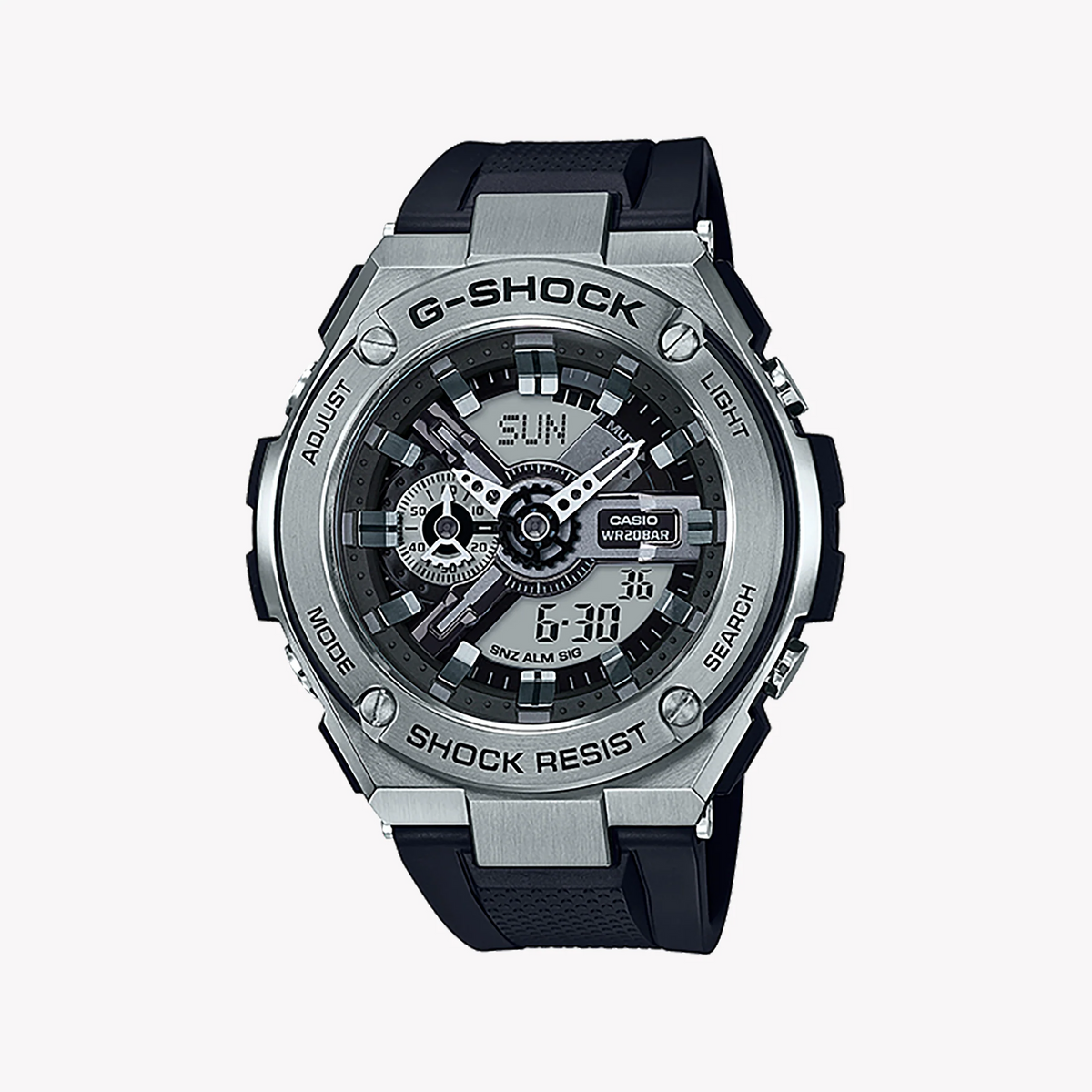 Casio G-Shock Gst-410-1adr - Rugged Elegance For The Modern Man by i-watch
