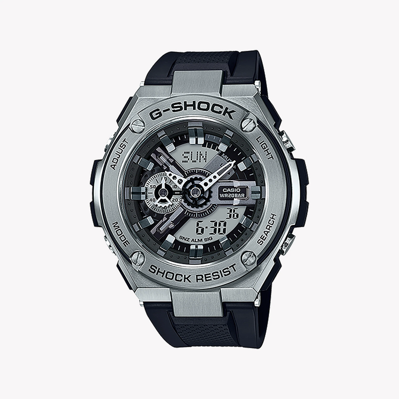 Casio G-Shock Gst-410-1adr - Rugged Elegance For The Modern Man by i-watch
