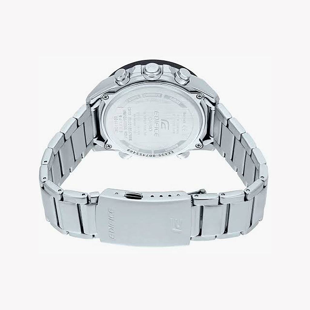 CASIO EDIFICE ECB-900DB-1CDR - SPORTY ELEGANCE WITH BLUETOOTH CONNECTIVITY Men's Watch in Silver Stainless Steel-i-Watch-4