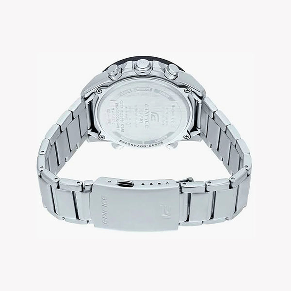 Casio Edifice Ecb-900db-1cdr - Sporty Elegance With Bluetooth Connectivity Men's Watch In Silver Stainless Steel by i-watch