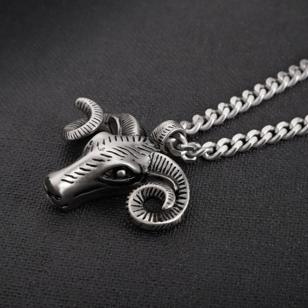 Zink Men's Necklace - Silver Stainless Steel | Zjpd023s by i-watch