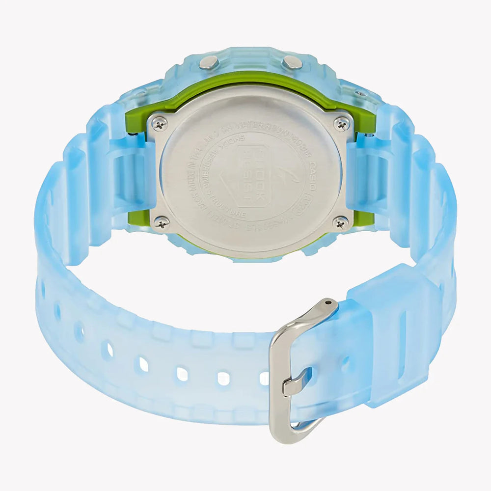 Casio G-Shock Dw-5600ls-2dr - Vibrant Blue Adventure Timepiece For Men With Resilient Resin Design by i-watch