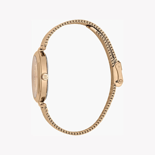 Esprit Women's Watch With Rose Gold Stainless Steel Case And Rose Gold Stainless Steel Band by i-watch