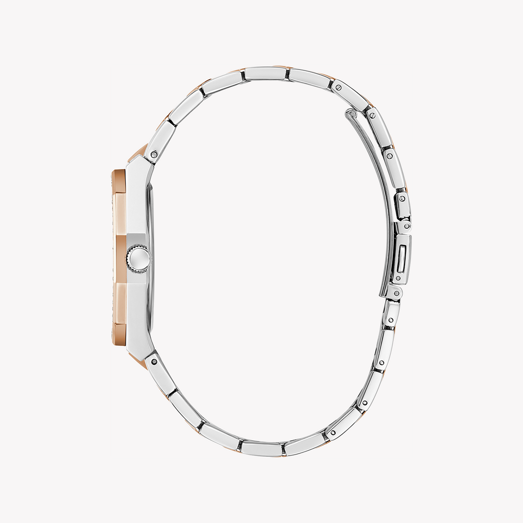 GUESS GW0770L5 - ELEGANTLY SUSTAINABLE - STUNNING SILVER & ROSE GOLD WOMEN'S TIMEPIECE-i-Watch-2