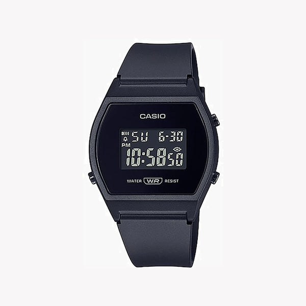Casio Lw-204-1bdf - Sporty Elegance Unisex Watch With Black Resin Band And Digital Display by i-watch