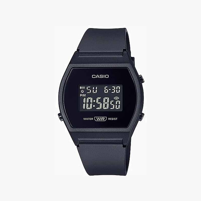 Casio Lw-204-1bdf - Sporty Elegance Unisex Watch With Black Resin Band And Digital Display by i-watch