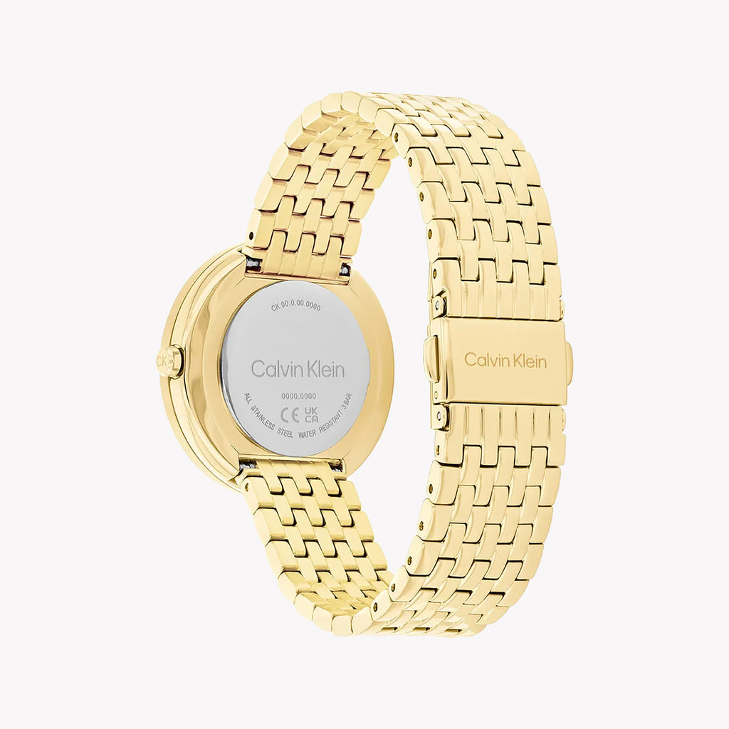 CK CALVIN KLEIN NEW COLLECTION - GLAMOROUS GOLD & GREEN WOMEN'S WATCH-i-Watch-3