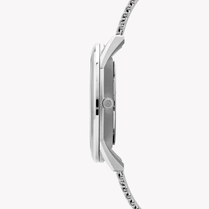 Police Men's Silver Stainless Steel Watch, Black Dial | P15305js02mm by i-watch