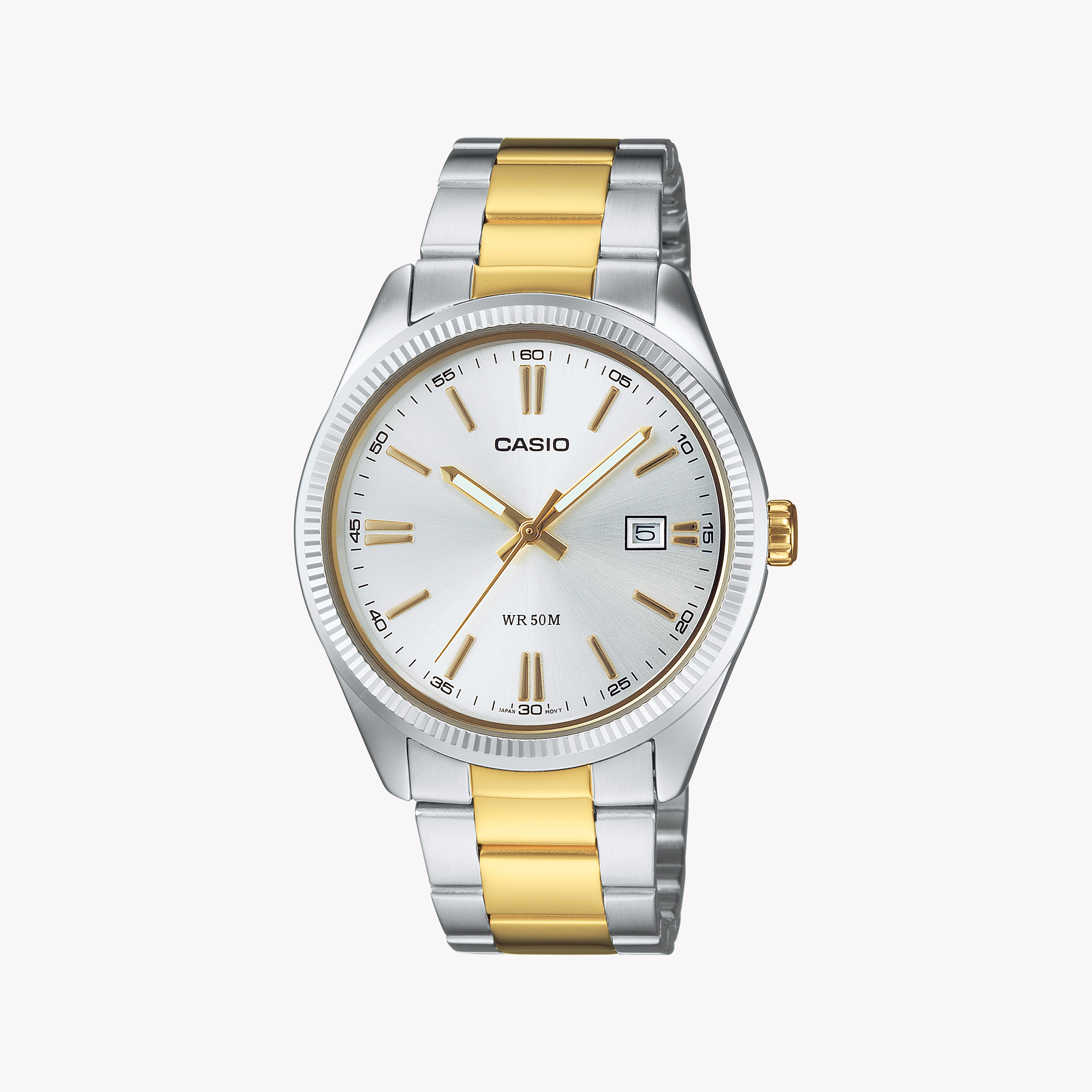 CASIO MTP-1302PSG-7AVEF VIBRANT TIMEPIECE - BOLD MULTICOLOR MEN'S WATCH