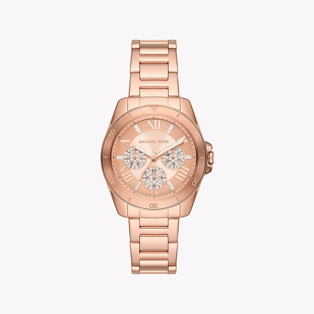 MICHAEL KORS MK7264 ROSE GOLD ELEGANCE - SOPHISTICATED WOMEN'S WATCH WITH STAINLESS STEEL BAND