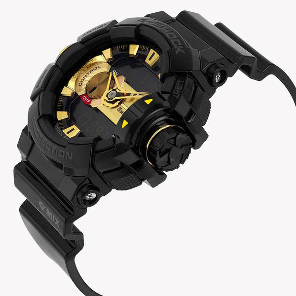 Gba-400-1a9 G-Shock Adventure - Stylish & Resilient Men's Watch With Black Resin Band & Smart Connectivity by i-watch