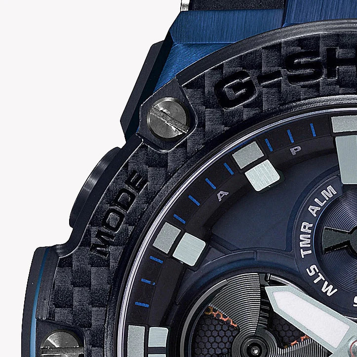 Casio G-Shock Gst-B100xb-2adr - Adventurous Spirit Series Men's Watch With Bold Blue & Black Design by i-watch