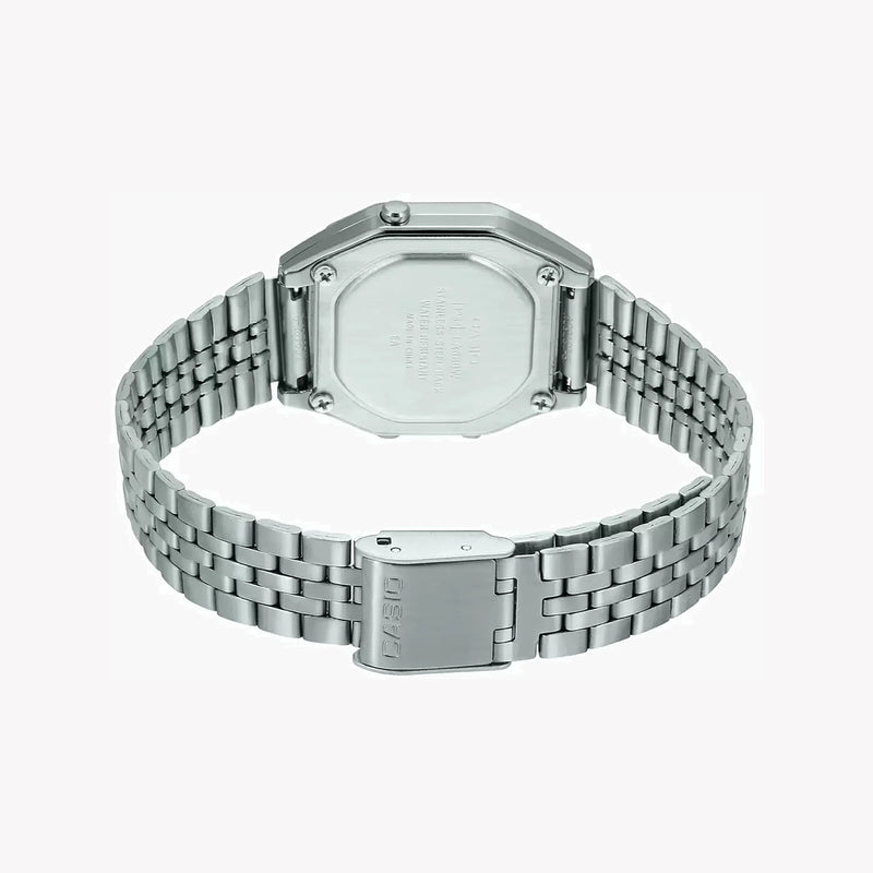 Casio Unisex Silver Resin & Stainless Steel Watch | La680wa-2cdf by i-watch