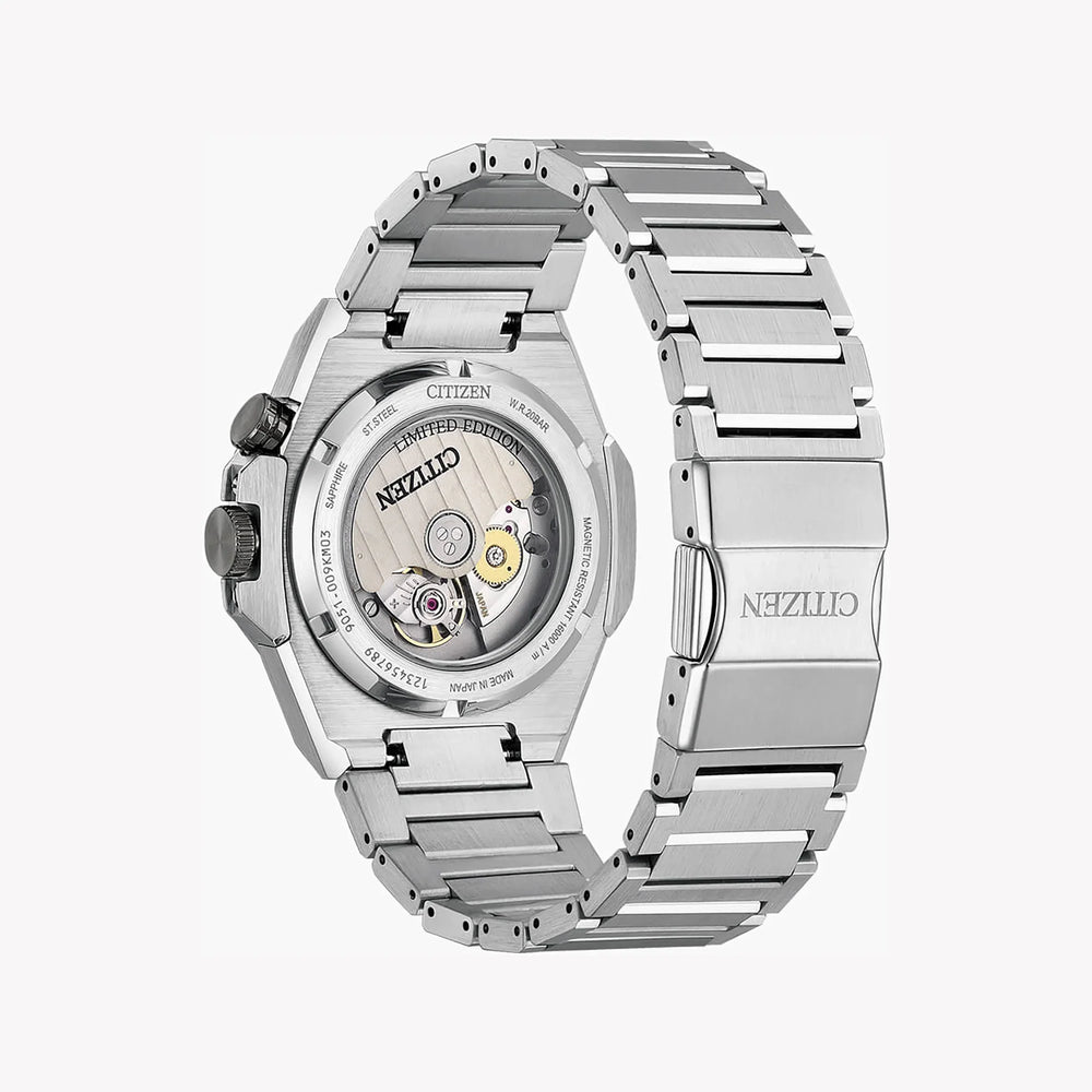 Citizen Nb6066-51w - Elegant Adventurer Series Men's Automatic Watch With Copper Dial & Stainless Steel Band by i-watch