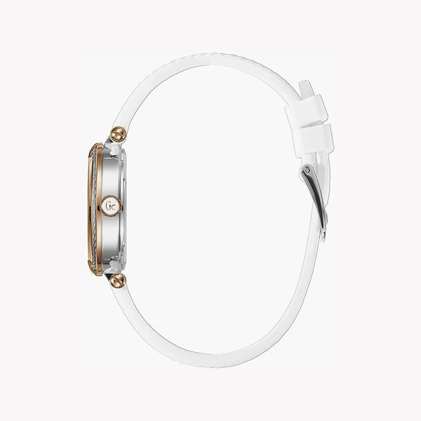 Chic Allure Women's Rose Gold Watch, White Band | Y18004l1 by i-watch