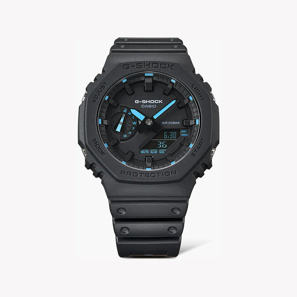 G-Shock Men's Black Resin Watch, Octagonal Design | Ga-2100-1a2dr by i-watch
