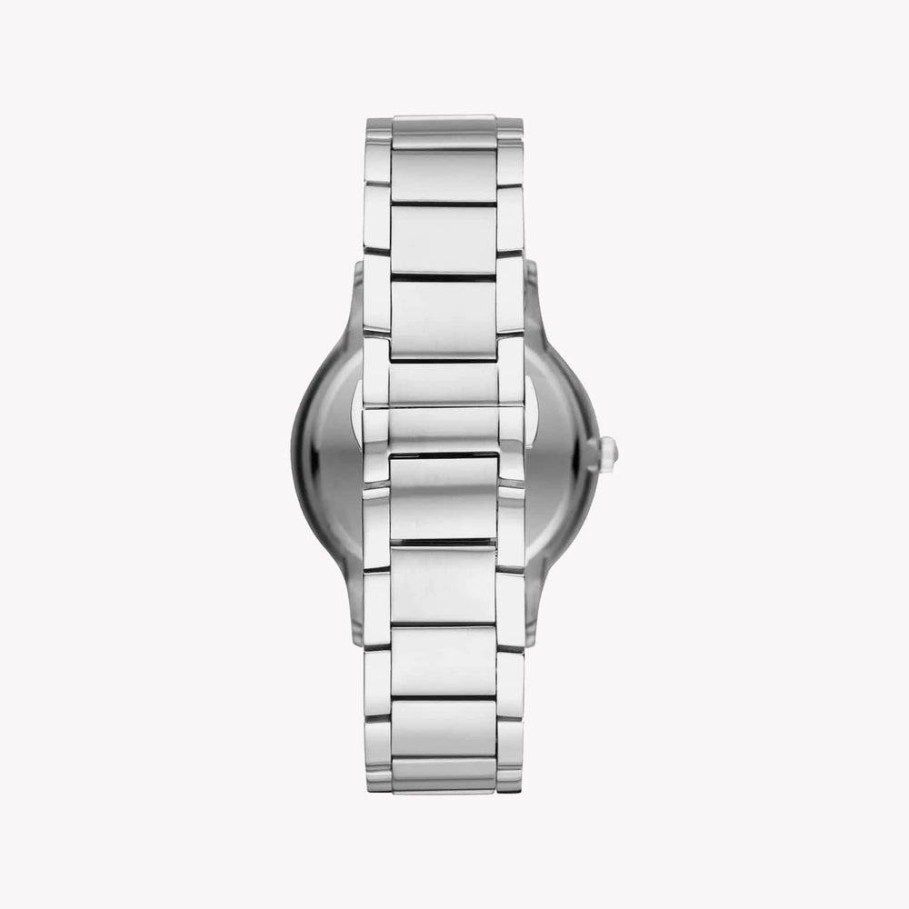 Emporio Armani Men's Silver Watch, Black Dial | Ar11181 by i-watch