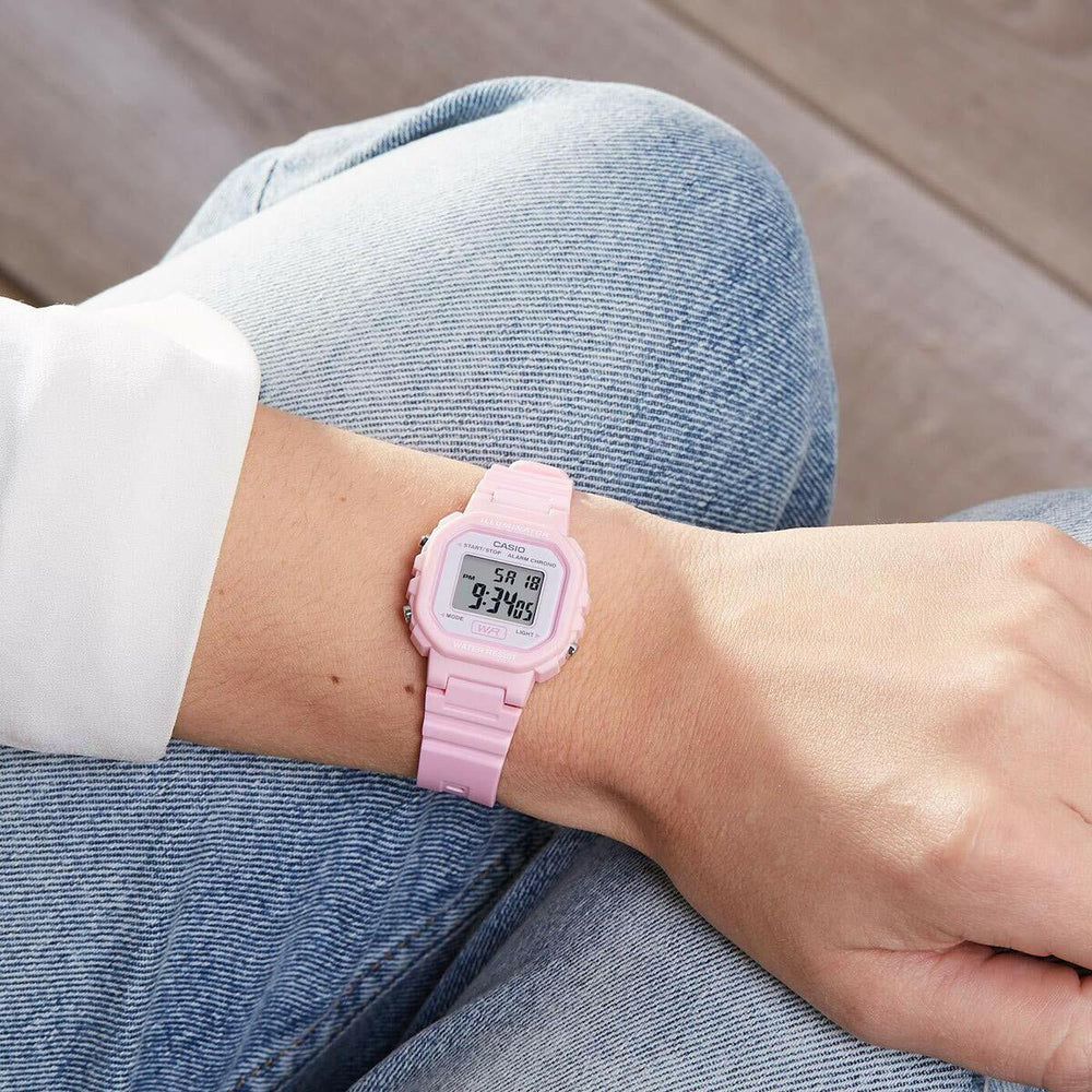 Casio Women's Pink Digital Watch, Resin Case | La-20wh-4a1 by i-watch