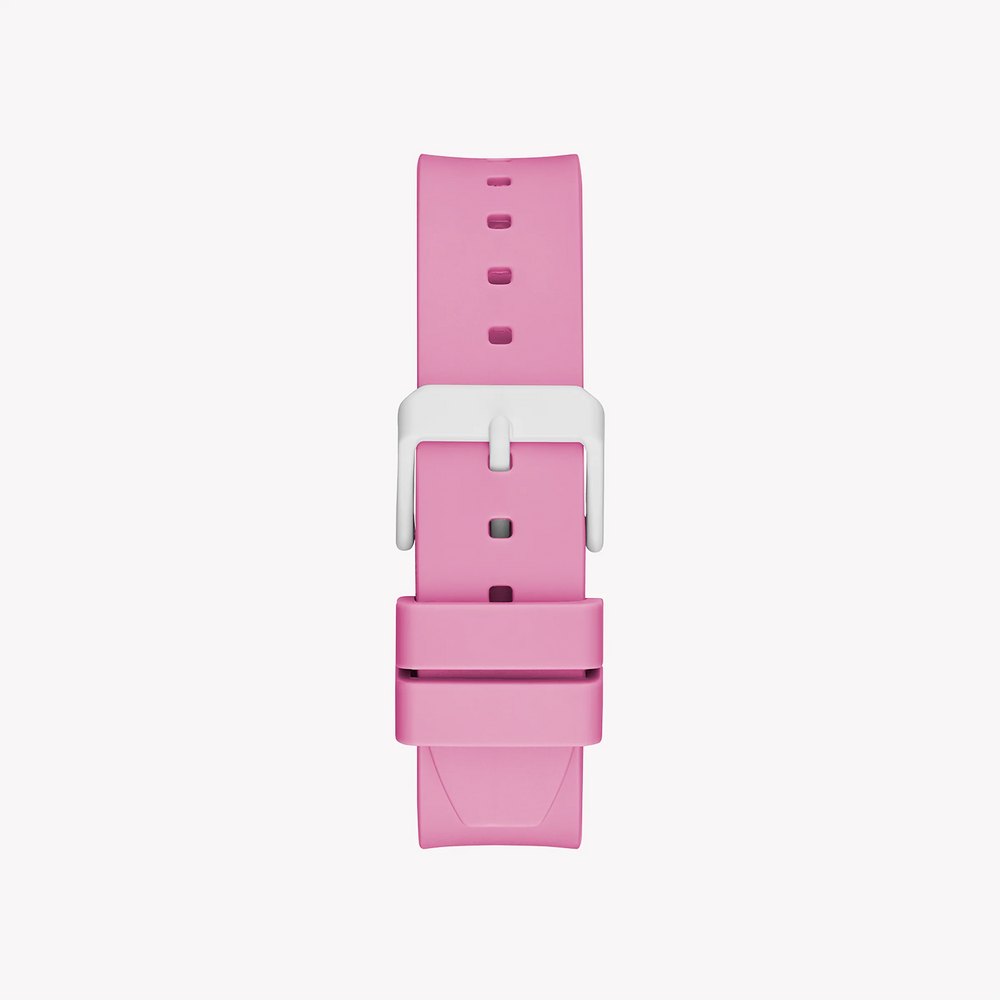Guess Women's Pink Plastic Watch, Pink Dial | Gw0587l3 by i-watch