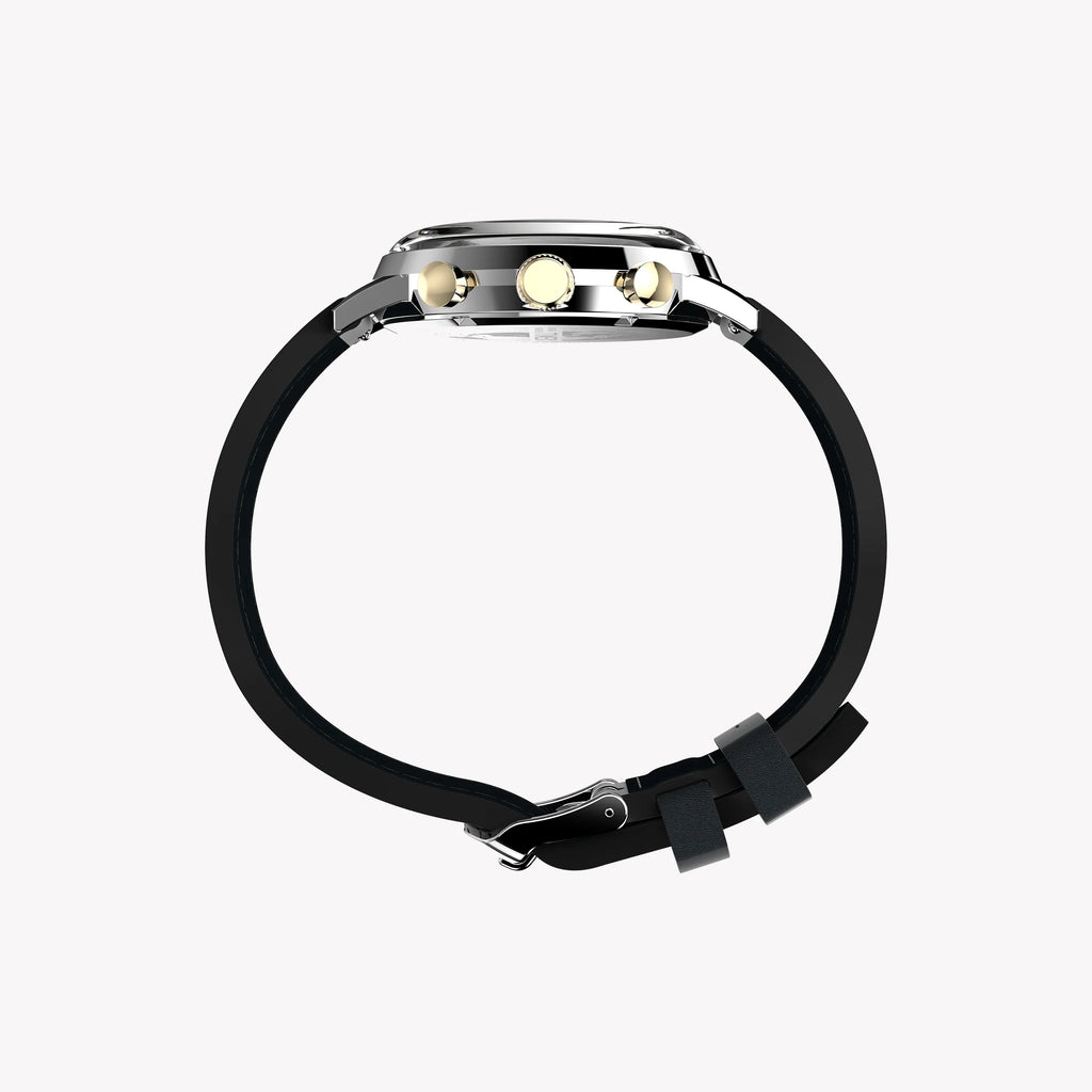 TIMEX MARLIN QUARTZ CHRONO 40MM - ELEGANT COPPER DIAL & BROWN LEATHER STRAP Men's Watch-i-Watch-5