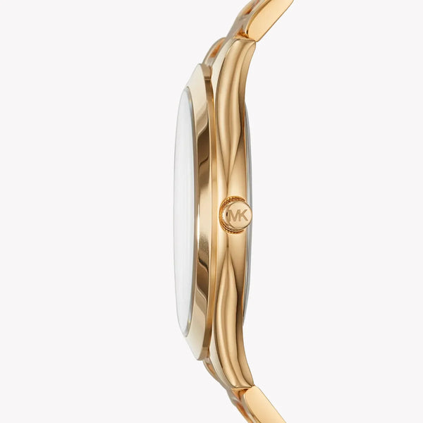 Michael Kors Women's Pink-Gold Watch, Gold Case | Mk3493 by i-watch