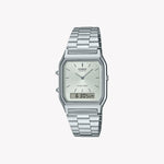 Casio AQ-230A-7AMQY Vintage Silver Unisex Watch