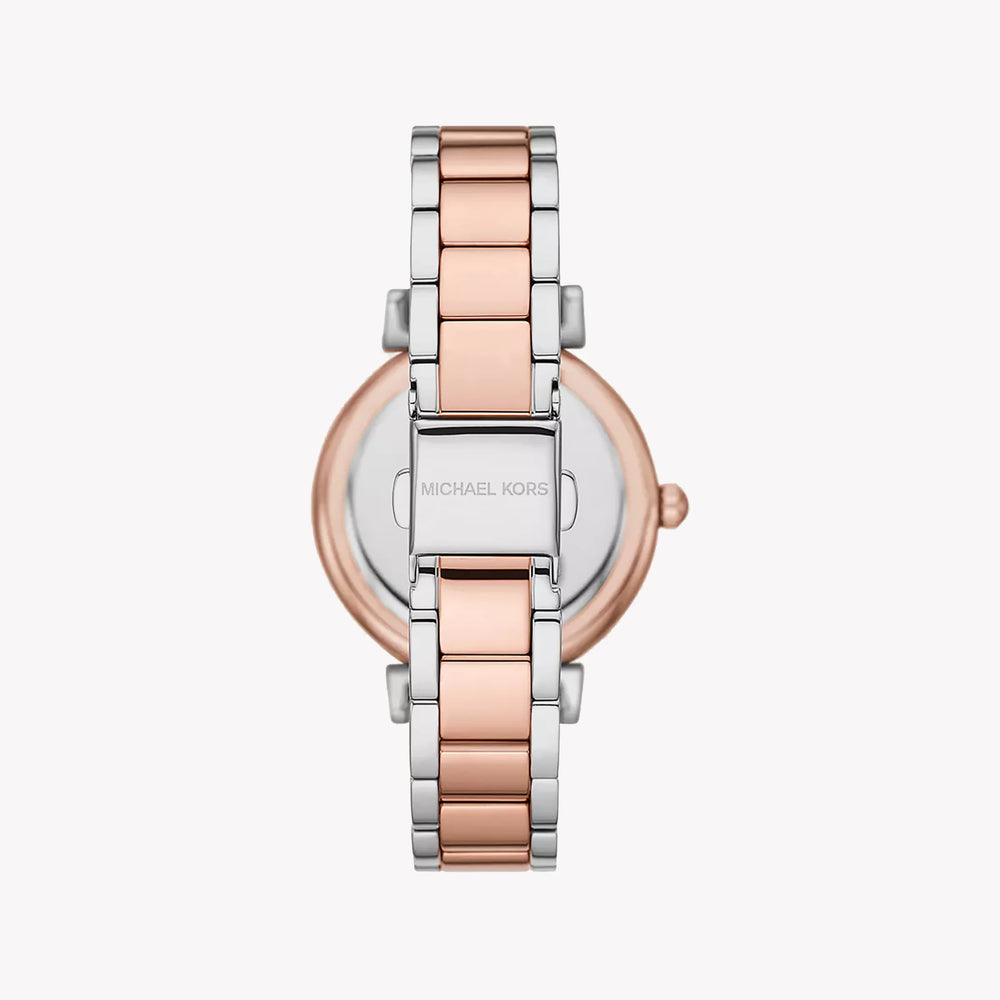 Michael Kors Women's Rose Gold Watch, Silver-Rose Gold Band | Mk4616 by i-watch