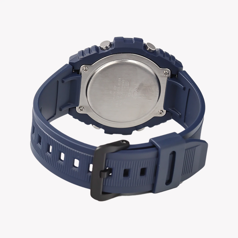Casio Men's Blue Resin Watch, Digital Display | Mwd-100h-2avdf by i-watch