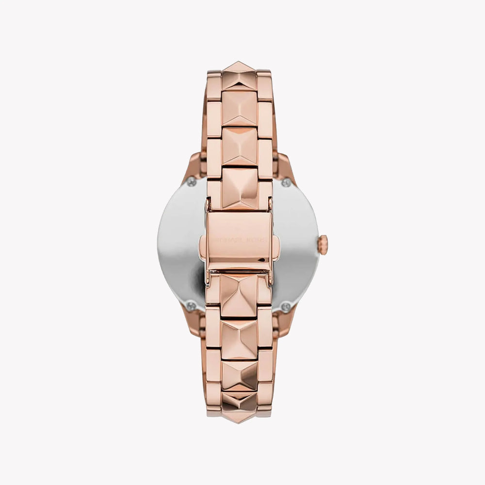Michael Kors Women's Rose Gold Watch, White Dial | Mk6674 by i-watch
