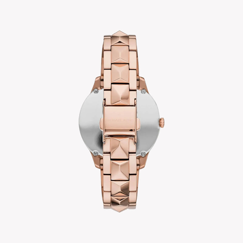 Michael Kors Women's Rose Gold Watch, White Dial | Mk6674 by i-watch