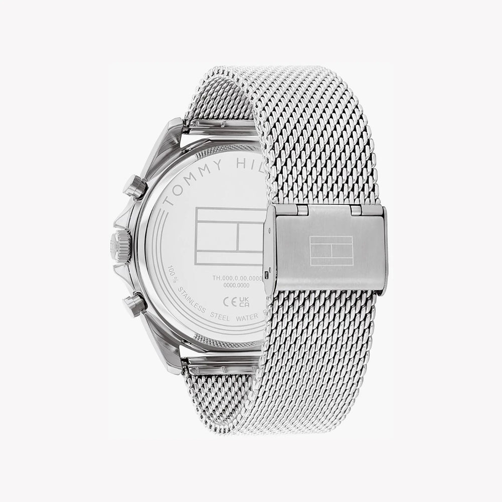 Tommy Hilfiger Men's Silver Stainless Steel, Green Dial | 1693559 by i-watch