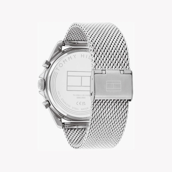 Tommy Hilfiger Men's Silver Stainless Steel, Green Dial | 1693559 by i-watch