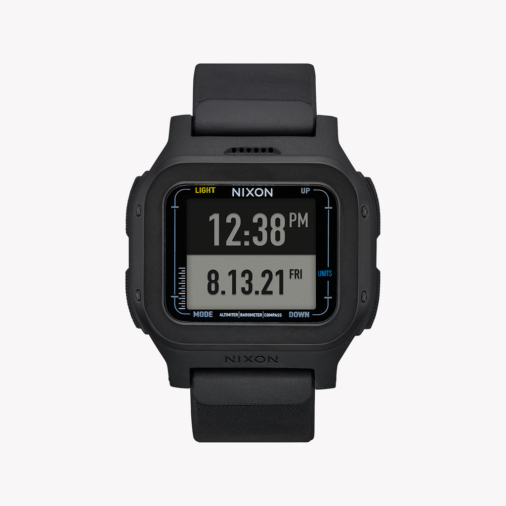 NIXON A1324-001 BOLD PERFORMANCE - MEN'S BLACK DIGITAL WATCH FOR ACTIVE LIFESTYLES
