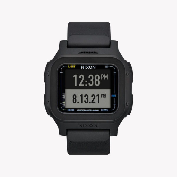 Nixon Men's Black Silicone Watch, Digital Display | A1324-001 by i-watch