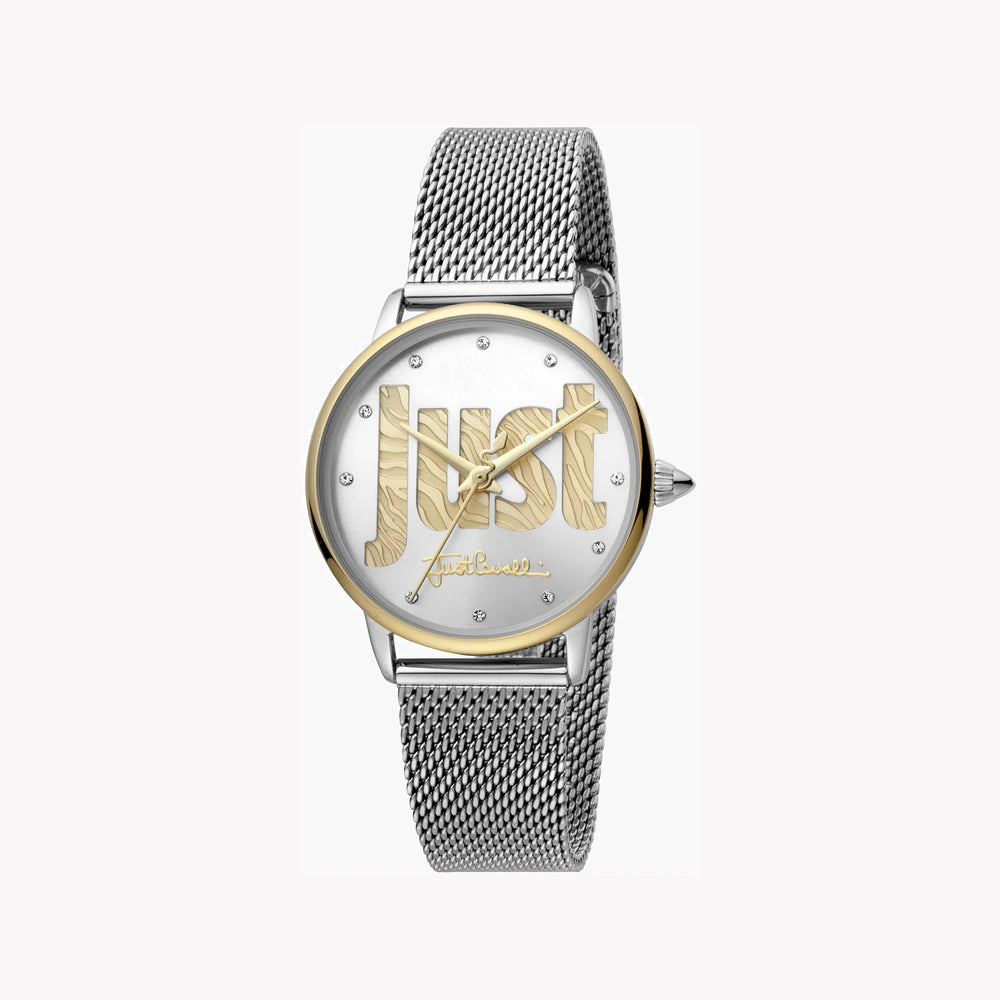 Just Cavalli Women's Silver Watch, Elegant Design | Jc1l116m0095 by i-watch