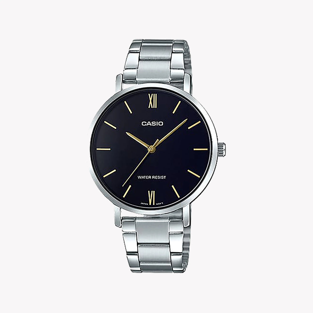Timeless Elegance Women's Silver Watch, Stainless Steel | Ltp-Vt01d-1budf by i-watch