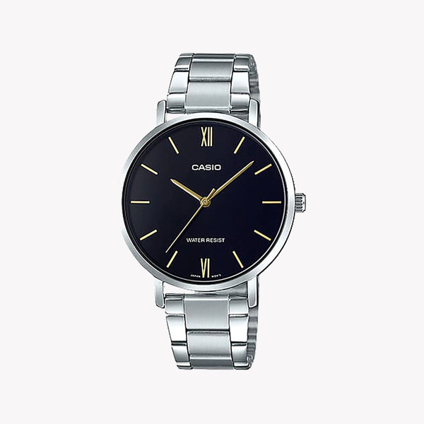 Timeless Elegance Women's Silver Watch, Stainless Steel | Ltp-Vt01d-1budf by i-watch