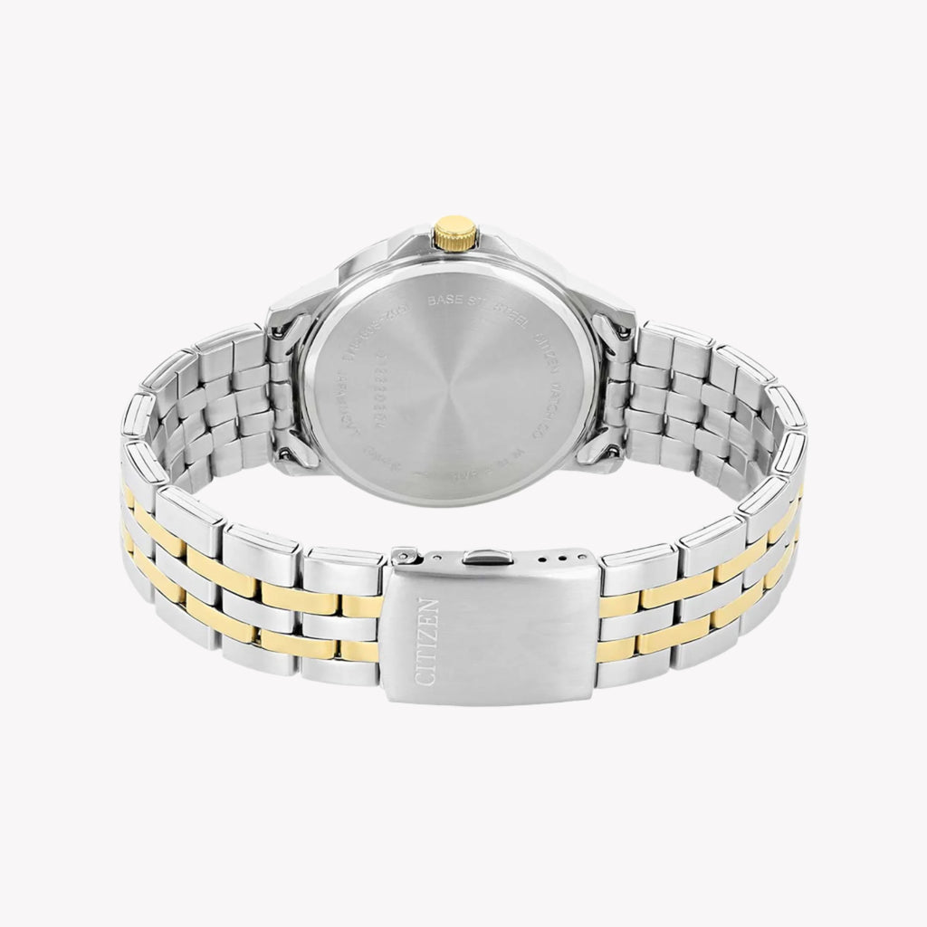 CITIZEN BF2018-52E - ELEGANT TIMEPIECE FOR MEN: STYLISH SILVER & GOLD STAINLESS STEEL WATCH-i-Watch-2