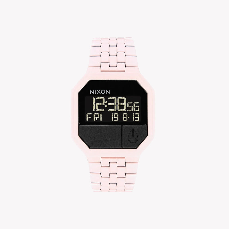 Nixon Women's Pink Stainless Steel Watch, Black Dial | A1583164 by i-watch