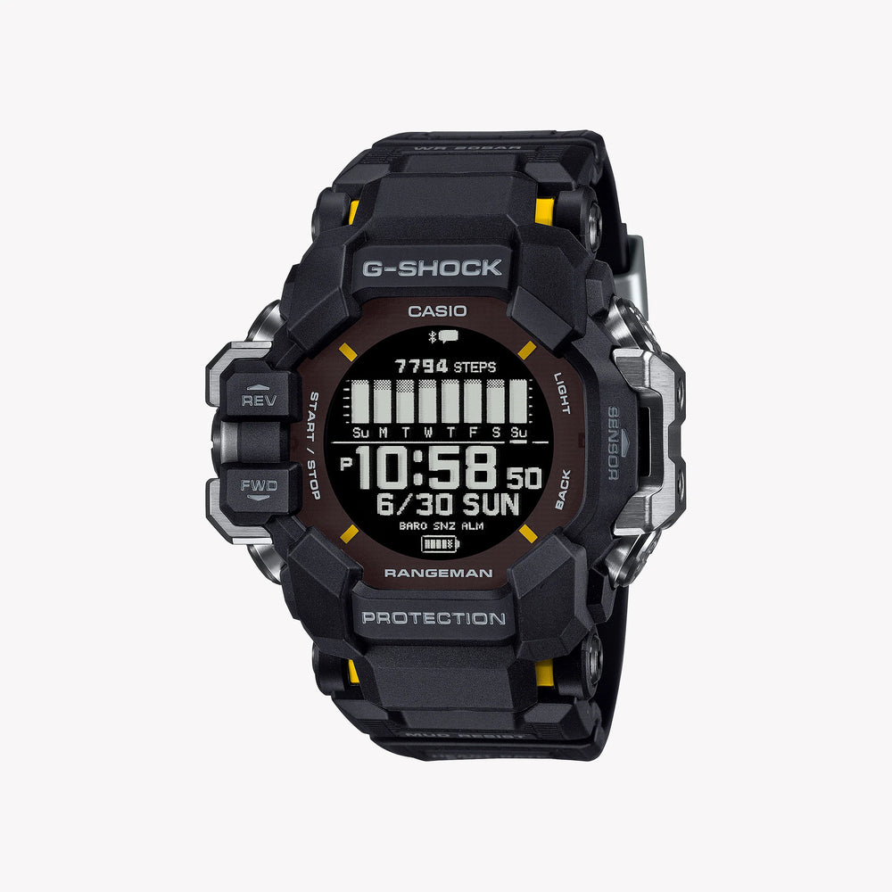 Casio Men's Black Resin Watch, Digital Dial | Gpr-H1000-1er by i-watch