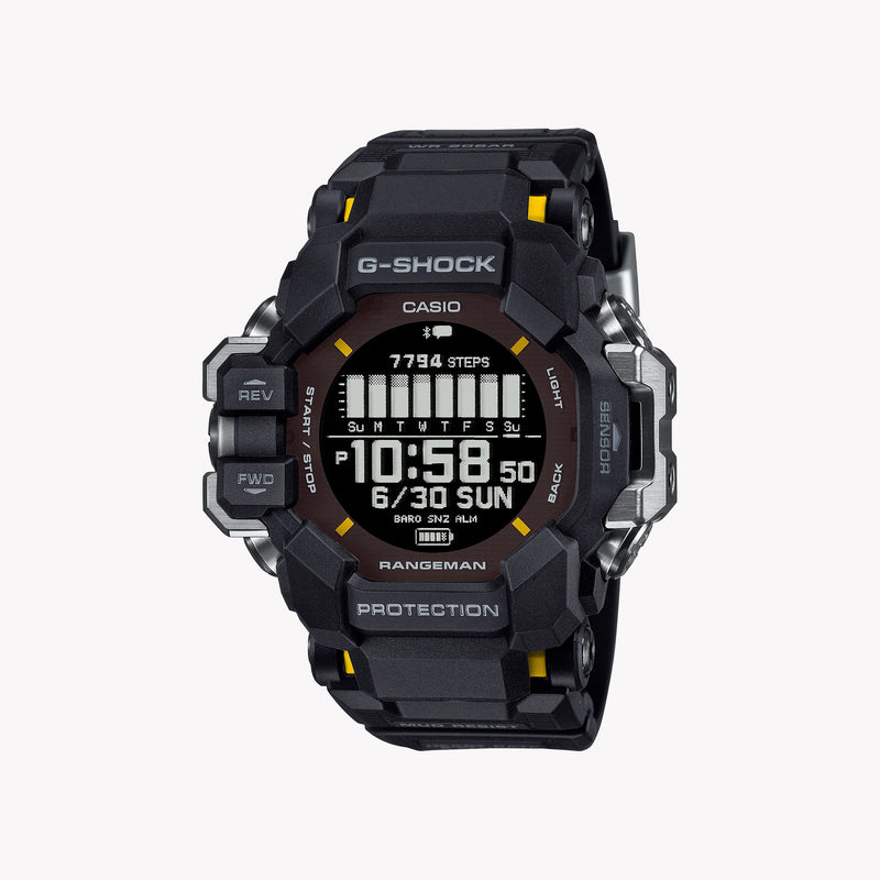 Casio Men's Black Resin Watch, Digital Dial | Gpr-H1000-1er by i-watch