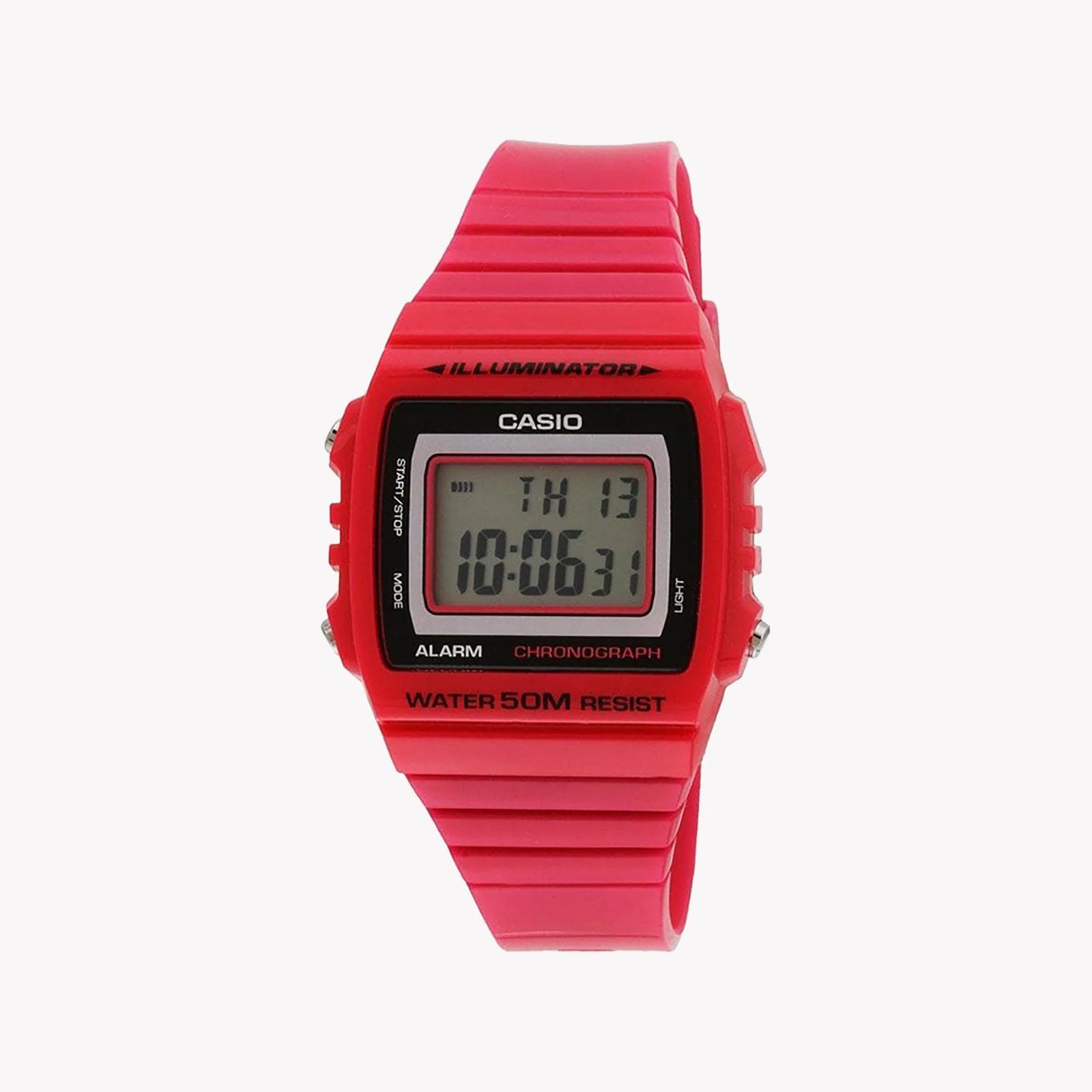 Timeless Innovation Unisex Resin Pink Watch, Digital Display | W-215h-4 by i-watch