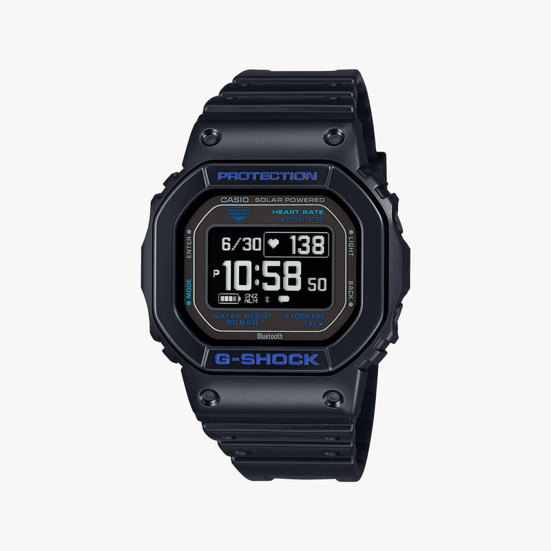 G-Shock Men's Black Resin Watch, Digital Display | Dw-H5600-1a2dr by i-watch