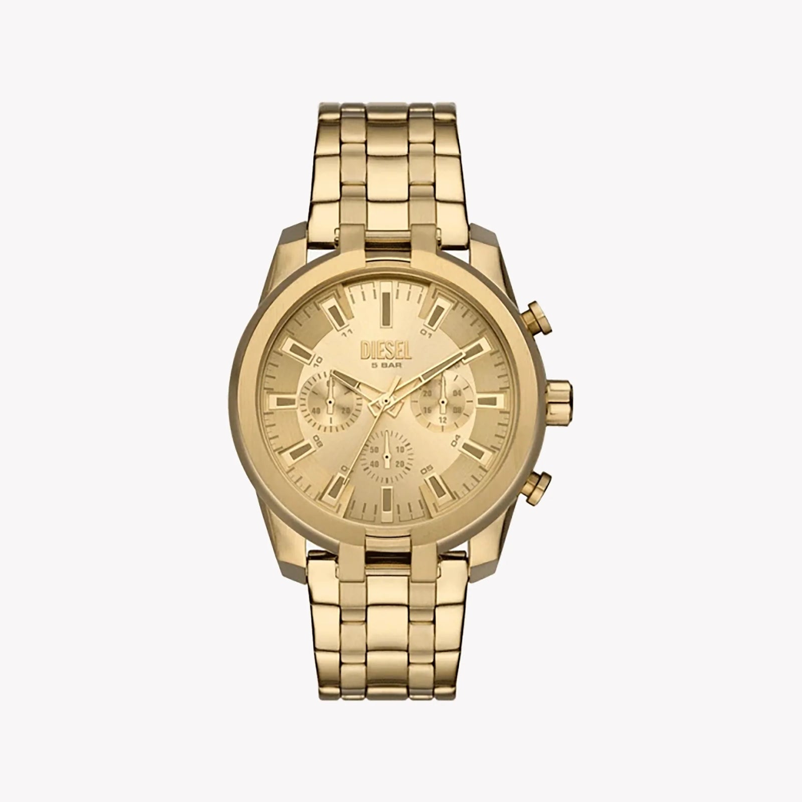 Diesel Men's Gold Stainless Steel Watch, Gold Dial | Dz4623 by i-watch