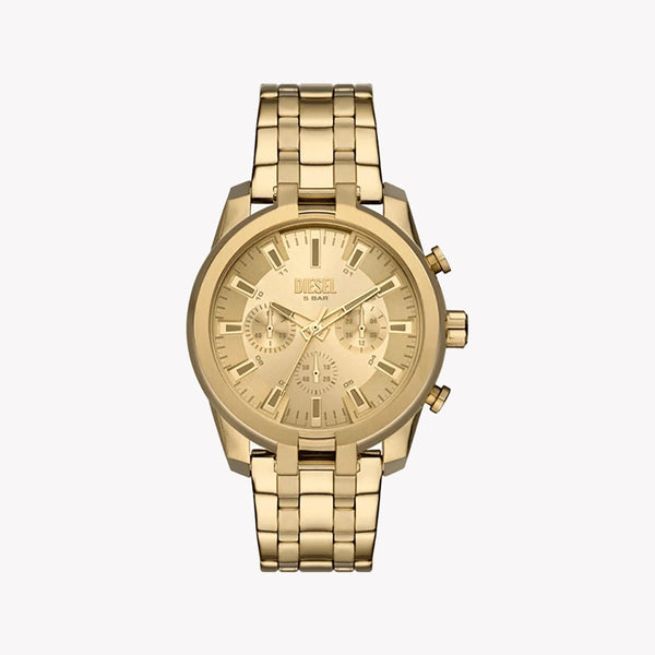 Diesel Men's Gold Stainless Steel Watch, Gold Dial | Dz4623 by i-watch