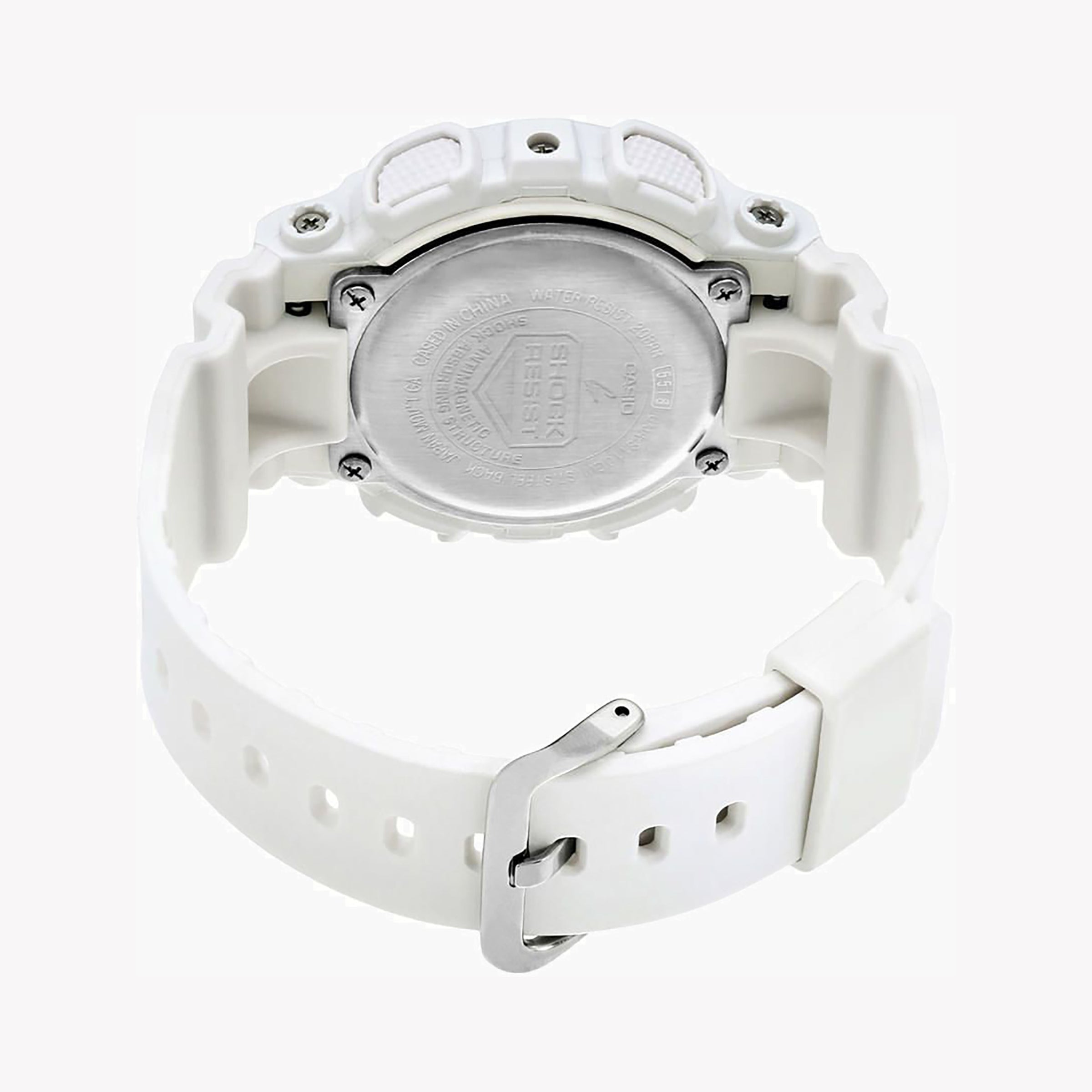 CASIO G-SHOCK GMA-S120MF-7A1DR - ADVENTUROUS ELEGANCE WOMEN'S WATCH WITH WHITE RESIN BAND