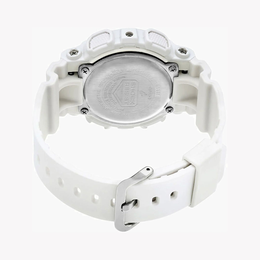 Casio G-Shock Gma-S120mf-7a1dr - Adventurous Elegance Women's Watch With White Resin Band by i-watch