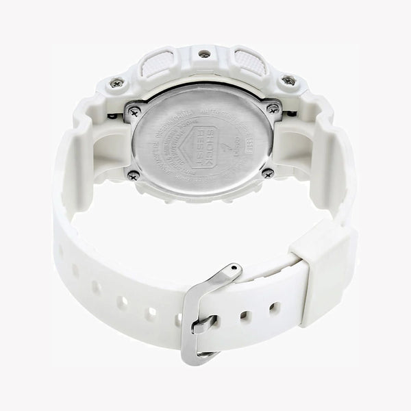 Casio G-Shock Gma-S120mf-7a1dr - Adventurous Elegance Women's Watch With White Resin Band by i-watch