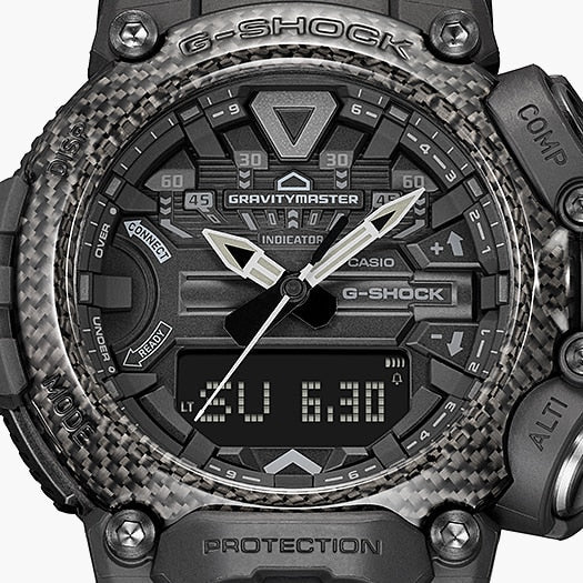 Casio G-Shock Gr-B200-1bdr - Tough Luxury Unisex Watch With Black Resin Band & Digital Functionality by i-watch